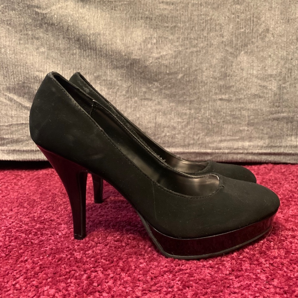 Black heels